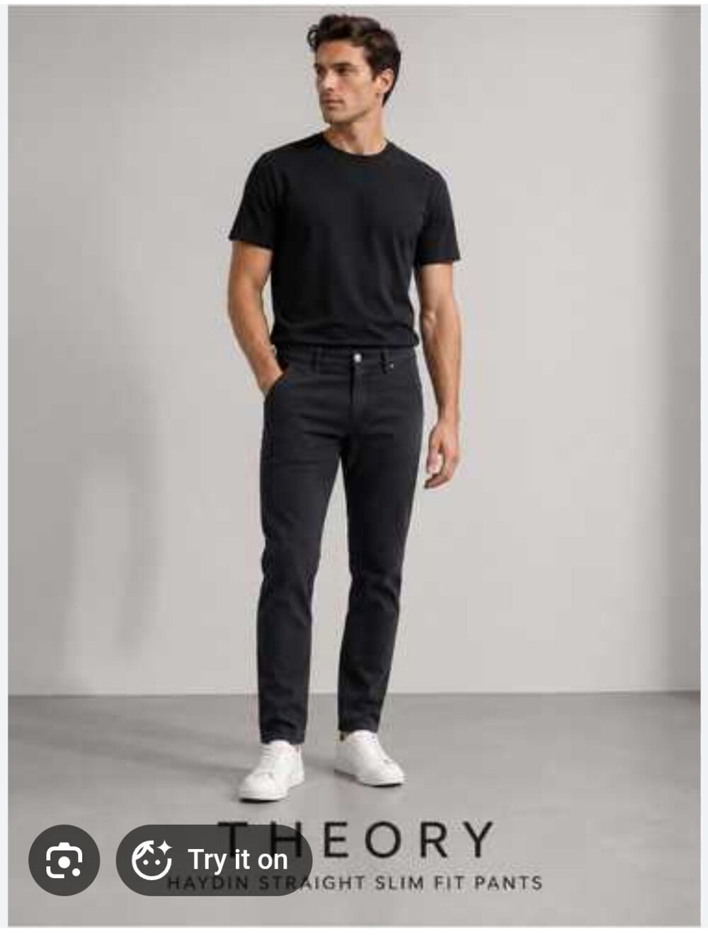 Theory Haydin Slim Straight Jeans 36/32